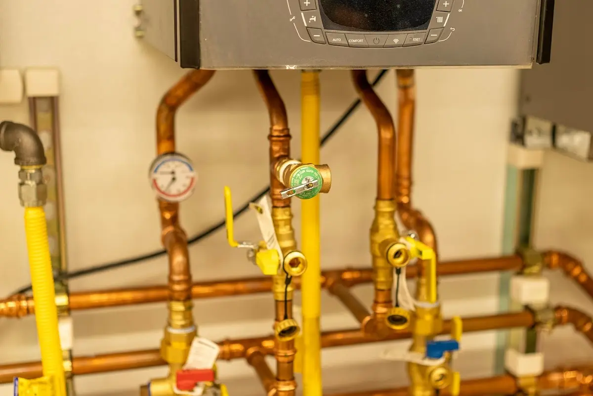 Licensed technician providing Water Heater Installation for a homeowner in Eliot