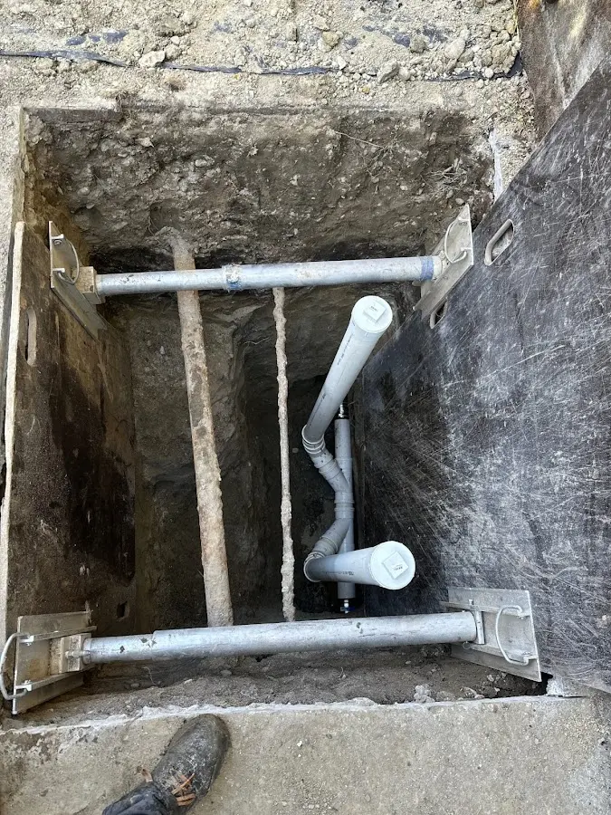 Experienced plumber completing Gas Line Repair work in Eliot